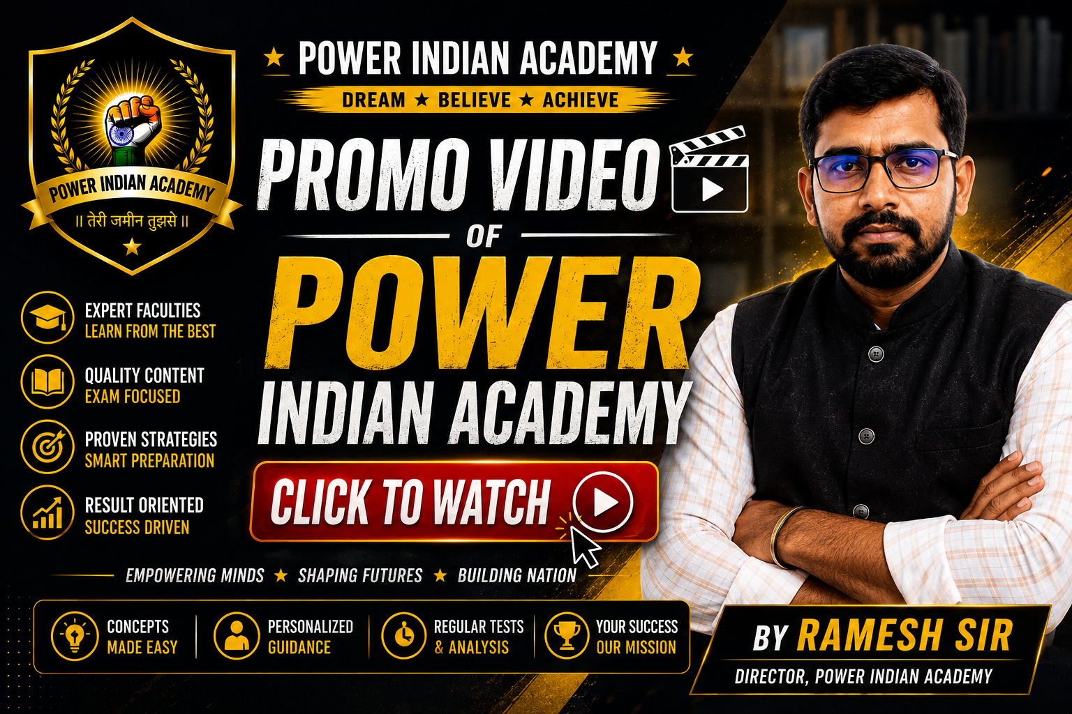 Power Indian Academy Promo 1